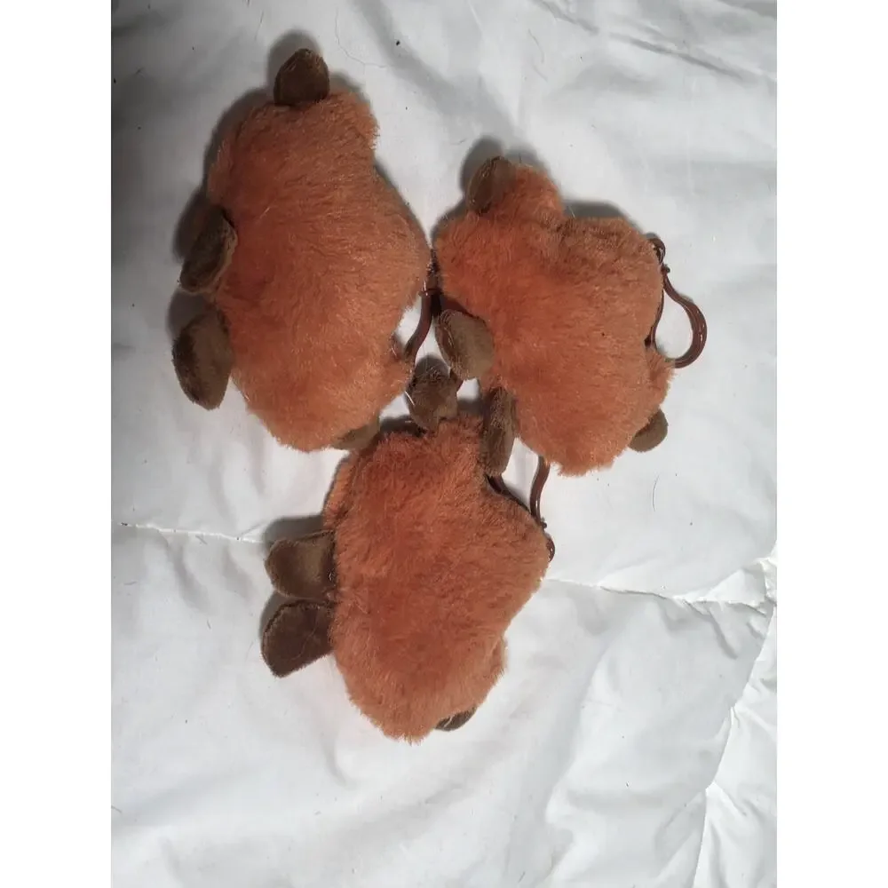 Maple Leaf Doll Plush 3 Keychain Pendant Stuffed Animal Collectible Toys Fall